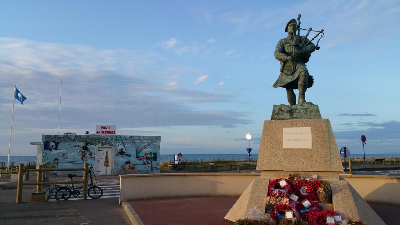 Normandie Sword Beach Hermanville-sur-Mer Exterior foto